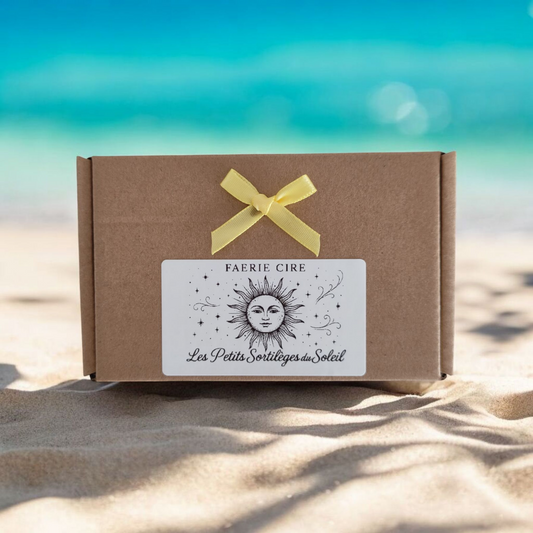 Fondants de cire monoï  Coffret été Sortilèges du Soleil